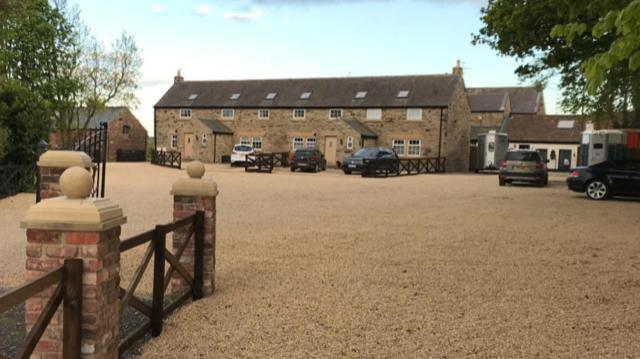 Villa Holywell Grange Farm Whitley Bay Exterior foto